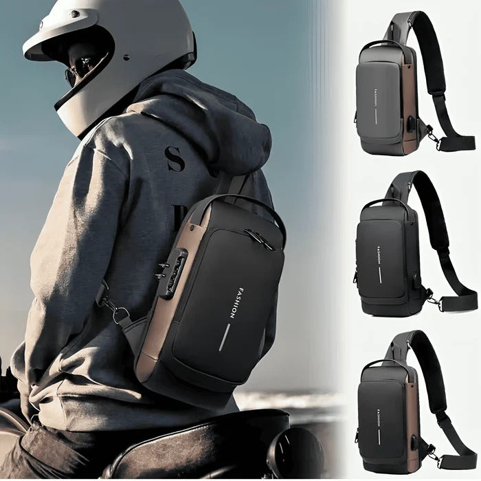 Bolso Bandolera Antirrobo Clave USB