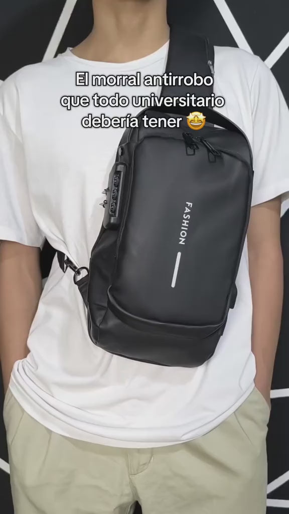 Bolso Bandolera Antirrobo Clave USB